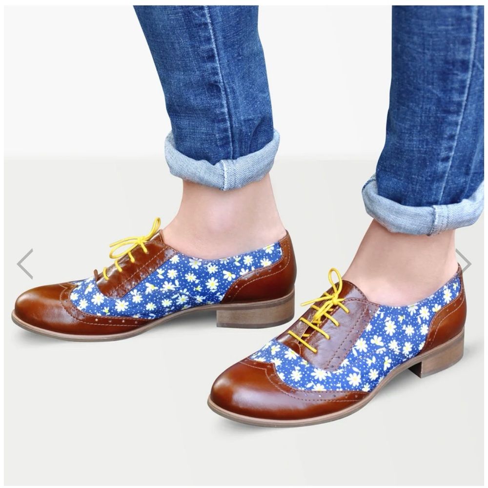 Julia Bo • Hudson Oxford Shoes EU 41 US 10 10.5 leather handcrafted in Europe